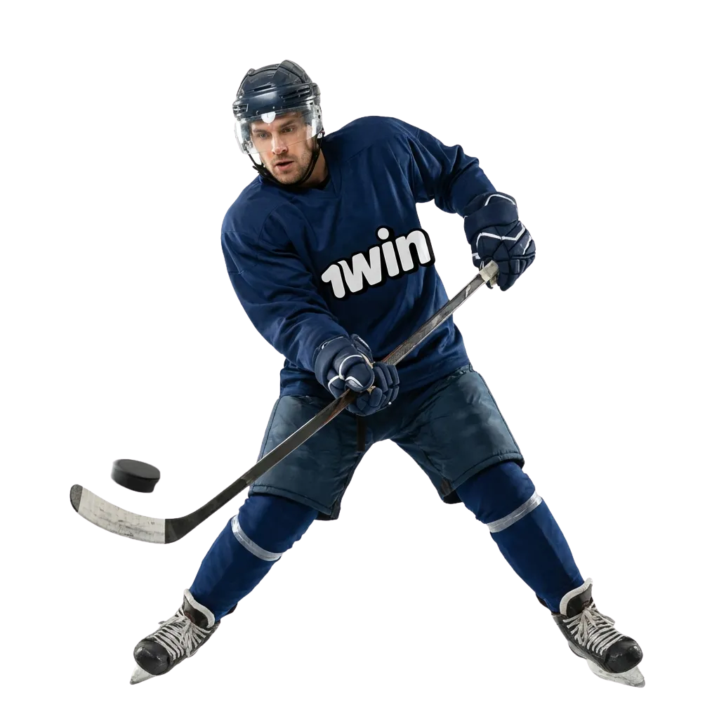 Indian bettors accessing ice hockey betting markets on 1win platform with NHL and KHL tournament options