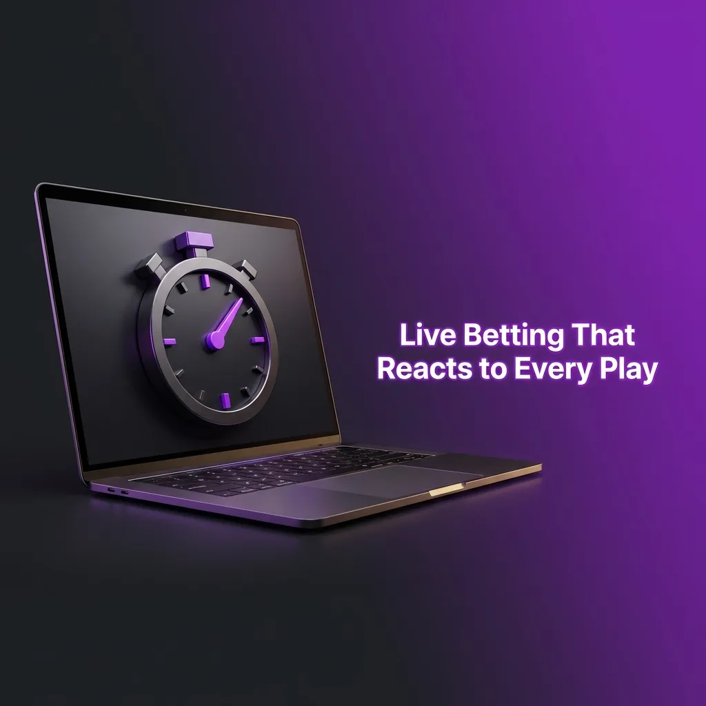 Live betting interface showing real-time odds updates and match statistics for cricket, football, and other sports.