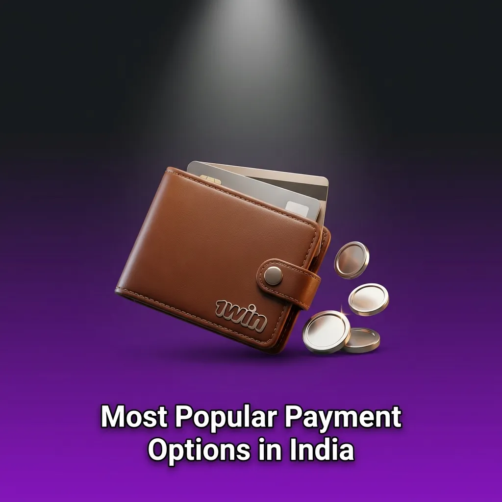 Diagram showing six payment methods for Indian players: PhonePe, Paytm, UPI, Bank Transfer, Bitcoin, and USDT icons