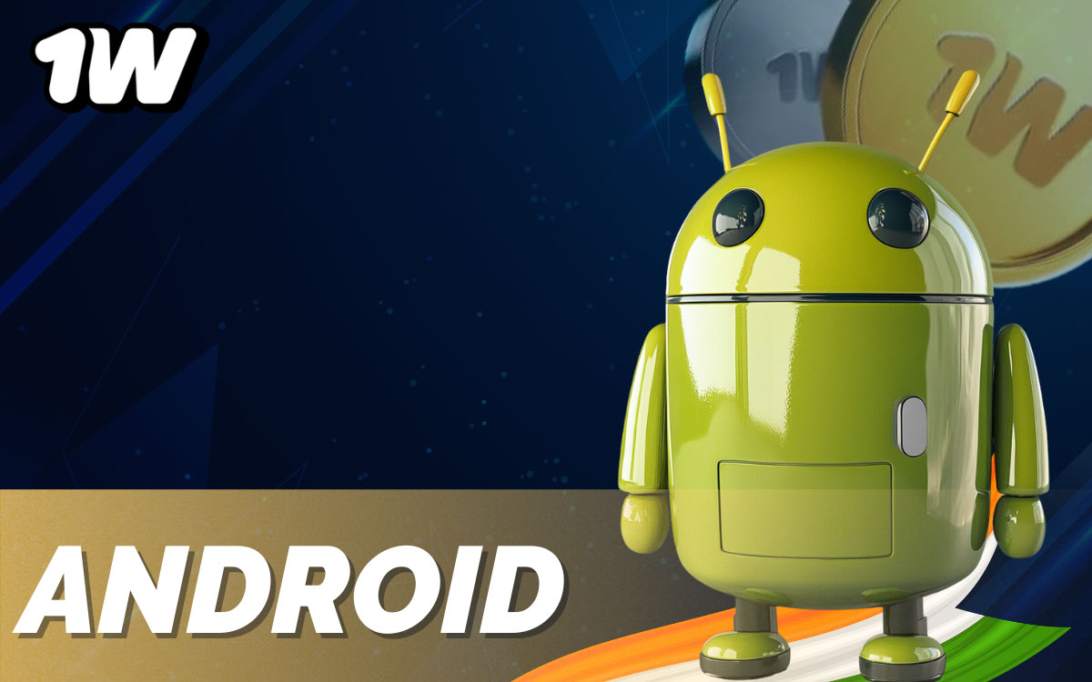 1win Android app APK download guide showing installation steps for devices running Android 5.0 or higher