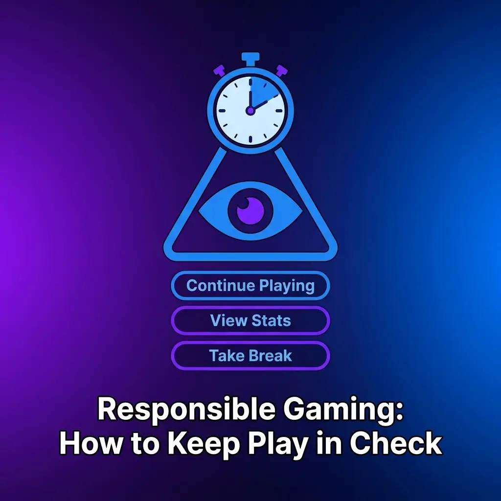 Responsible gaming tips for setting budget limits, using deposit controls, and seeking support if gambling causes harm