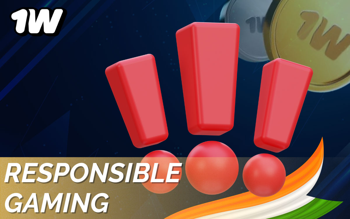 Responsible gaming tools at 1win including deposit limits, self-exclusion, session reminders, and age verification features