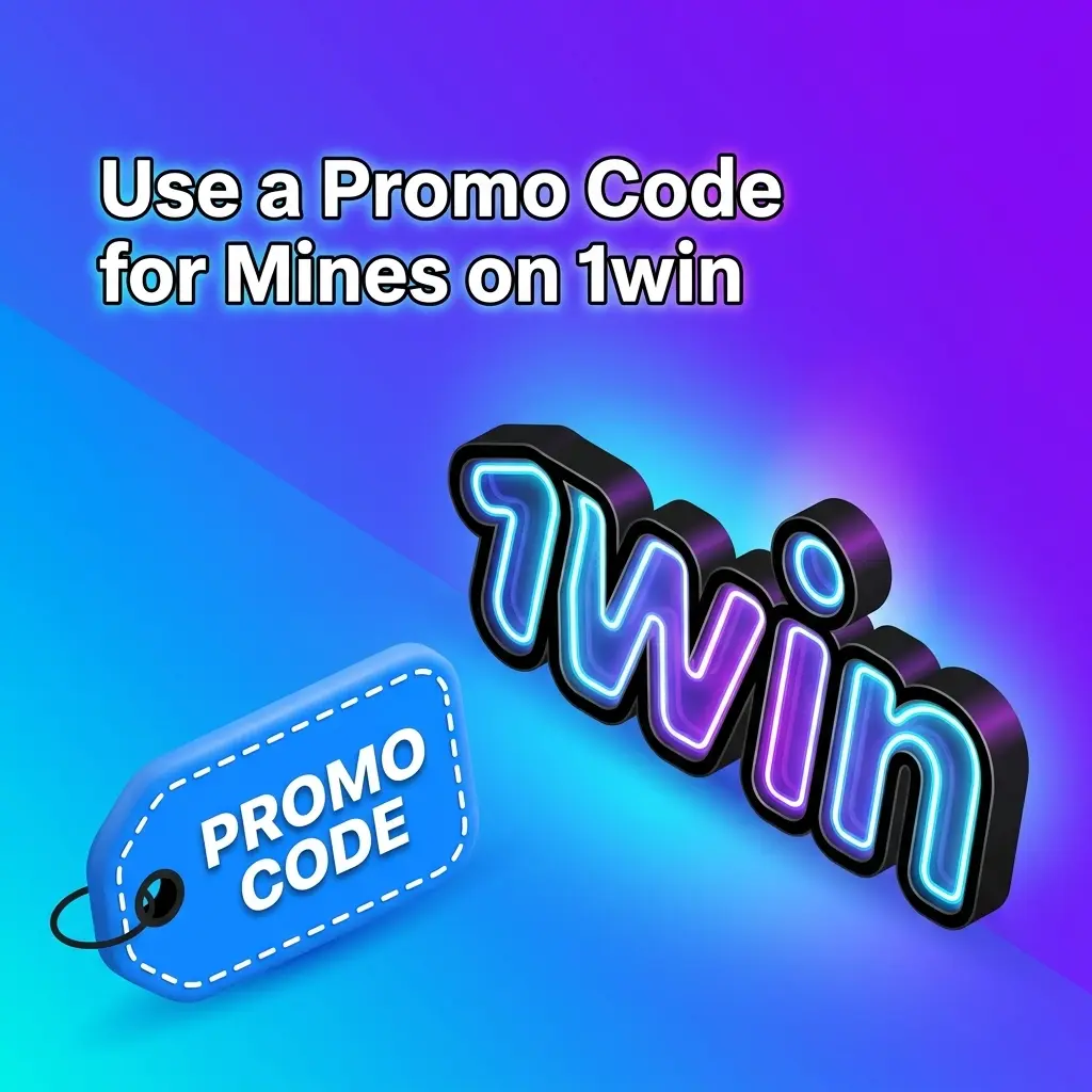 1win Mines promo code 1WINBONUS entry field during registration for enhanced welcome bonus in India